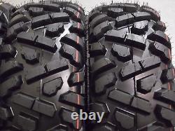 Sportsman 570 25 Quadking Atv Tire & Viper Blk Wheel Kit Pol3ca Bigghorn