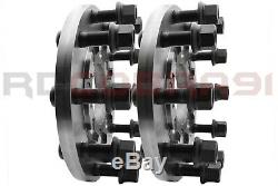 Steel 22.5 24.5 8 To 10 Lug Semi Wheel Adapters 8x6.5 Fits Dodge Ram 3500 USA