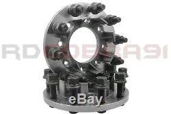 Steel 22.5 24.5 8 To 10 Lug Semi Wheel Adapters 8x6.5 Fits Dodge Ram 3500 USA