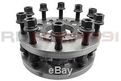 Steel 22.5 24.5 8 To 10 Lug Semi Wheel Adapters 8x6.5 Fits Dodge Ram 3500 USA