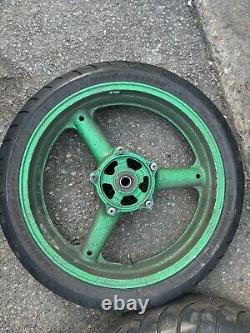 Suzuki Bandit Gsf 650s Gsf Front And Rear Wheels Good Tyres Pair 2009-2012 K9