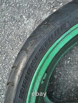 Suzuki Bandit Gsf 650s Gsf Front And Rear Wheels Good Tyres Pair 2009-2012 K9