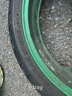 Suzuki Bandit Gsf 650s Gsf Front And Rear Wheels Good Tyres Pair 2009-2012 K9