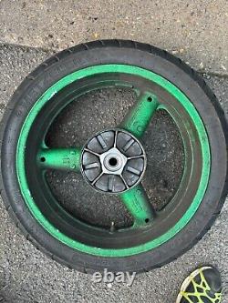 Suzuki Bandit Gsf 650s Gsf Front And Rear Wheels Good Tyres Pair 2009-2012 K9