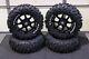 Suzuki King Quad 750 26 Bighorn Rwl Atv Tire & 14 Cobra Blk Wheel Kit Irs1ca