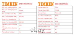 TIMKEN Pair Front Wheel Bearing HubFor4WD 2011-2018 GMC Chevy 2500HD 3500HD