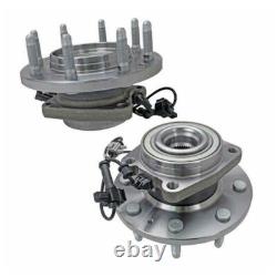 TIMKEN Pair Front Wheel Bearing HubFor4WD 2011-2018 GMC Chevy 2500HD 3500HD
