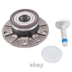 TRQ Wheel Hub Bearings Assembly Set Front & Rear Fits Audi Volkswagen