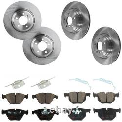 TRW KIT-073024-1105 Brake Disc and Pad Kits 4-Wheel Set Front & Rear for 335d