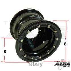 TRX 450r 400ex Front Rear Wheels Beadlock 10x5 8x8 Alba Racing BB 41