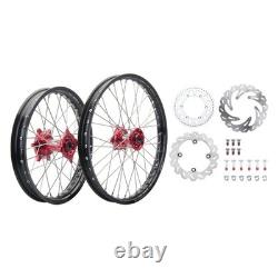 TUSK 1934950277 Impact Complete Front/Rear Wheel Package 1.60 x 21 / 2.15 x 19