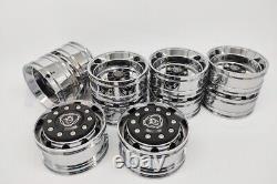 Tamiya 114 Tractor Electroplated wheels For Tamiya 1/14 Scania 770S 56368 truck