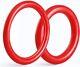 Technomousse Front/Rear Anti-Puncture Soft Mousse Foam Bibs 80/100/21-120/90/18