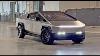 Tesla Cybertruck 4 Wheel Steering See Rear Wheels In Action At Giga Texas Austin