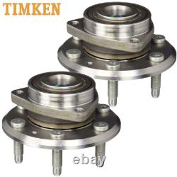 Timken Front Wheel Bearing Hub Set for Buick Enclave Chevy Traverse 2009-2017