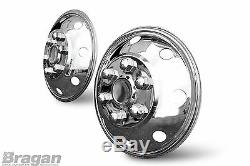 To Fit Ford Transit 16 Front & Rear Dual Twin Wheel Trim Covers Full Set