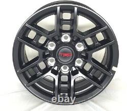 Trd Black Wheels Rims Tires 265 70 17 Falken Wildpeak A/t3w Package 2020