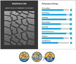 Trd Black Wheels Rims Tires 265 70 17 Falken Wildpeak A/t3w Package 2020