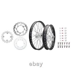 Tusk 1934950100 Impact Complete Front/Rear Wheel Package 1.60 x 21 / 2.15 x 19