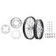 Tusk 1934950115 Impact Complete Front/Rear Wheel Package1.60x21/2.15x18Black Rim