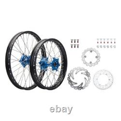 Tusk 19349502852841-399f81 Impact Front/Rear Wheel Pack 1.60x14/1.60x12 Black