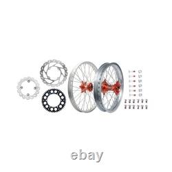 Tusk 1934950291bae3-ebe13f Impact Complete Front/Rear Wheel Package 1.60 x 21 /