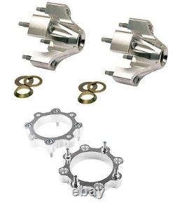 Tusk Extended Rear Hubs Front Wheel Spacer Widening Kit Yamaha Raptor 660R
