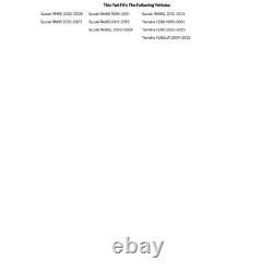 Tusk Impact Complete Front & Rear Wheel 1.40 x 17 / 1.60 x 14 Black Rim/Silver