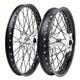 Tusk Impact Complete Front & Rear Wheel 1.60 x 21 / 2.15 x 18 Black Rim/Black