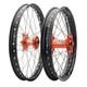 Tusk Impact Complete Front & Rear Wheel 1.60 x 21 / 2.15 x 18 Black Rim/Silver