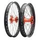 Tusk Impact Complete Front & Rear Wheel 1.60 x 21 / 2.15 x 18 Black Rim/Silver