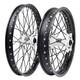Tusk Impact Complete Front & Rear Wheel 1.60 x 21 / 2.15 x 19 Black Rim/Black