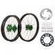 Tusk Impact Complete Front/Rear Wheel Package 1.60 x 21 / 2.15 x 18 Black