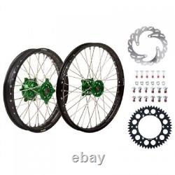 Tusk Impact Complete Front/Rear Wheel Package 1.60 x 21 / 2.15 x 19 Black