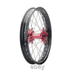 Tusk Impact Complete Front/Rear Wheel Package 1.60 x 21 / 2.15 x 19 Black