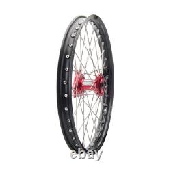 Tusk Impact Complete Front/Rear Wheel Package 1.60 x 21 / 2.15 x 19 Black