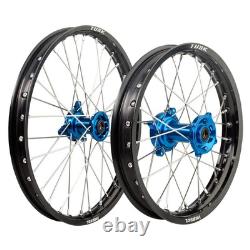 Tusk Impact Complete Front and Rear Wheel 1.60 x 21 / 2.15 x 18 Black