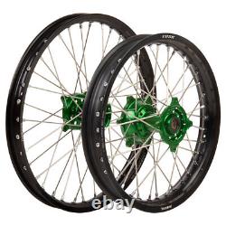Tusk Impact Complete Front and Rear Wheel For Kawasaki KX125 2004-2005