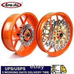 USA? Repsol Front Rear Wheels Rims Brake Discs Fits Honda CBR1000RR 2004 2005