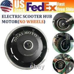 US 52V 1000W For 10inch Electric Scooter Front & Rear Drive Hub Motor No Wheels