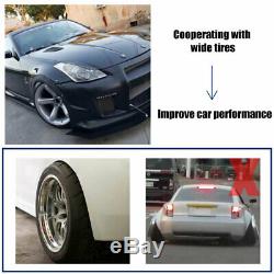 Universal 4pcs 2/50mm Fender Flares JDM Over Wide Body Wheel Arches PP
