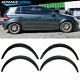 Universal Fitment Fender Flares Wheel Cover Tirm 4 Piece Flexible Durable PU