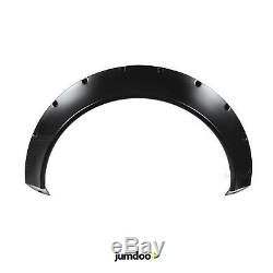Universal JDM Fender Flares CONCAVE over wide body wheel arches ABS 90mm 2pcs