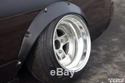 Universal JDM Fender Flares Wheel Arch 3,5 inch (90mm) 4pcs zg style ABS Plastic