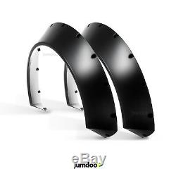 Universal JDM Fender flares CONCAVE over wide body wheel arches ABS 110mm 2pcs