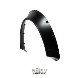 Universal JDM Fender flares CONCAVE over wide body wheel arches ABS 3.5 2pcs