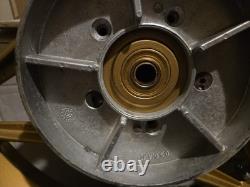 Vintage Ducati OSCAM 3-Spoke Gold Cast Aluminum Wheels 18 Front & Rear Set