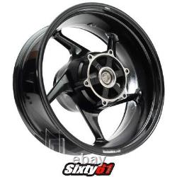 Voodoo Sniper Rear Wheel Suzuki Hayabusa 2008-2025 Koyo Bearings 17x6.65 Black