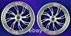 Vortex Billet 18 Front/rear 16 Wheel Harley Electra Glide Road King Street