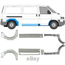 Vw Transporter T4 Lwb 90-03 Sill Repair Panel Rear Wheel Arch Wing / Set Of 10